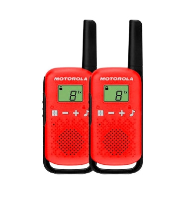 Rádio Comunicador Motorola Talkabout T110BR 25km Vermelho