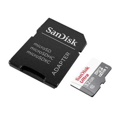 Cartão de Memória Micro SD c/ Adaptador 32Gb Classe 10 - Sandisk