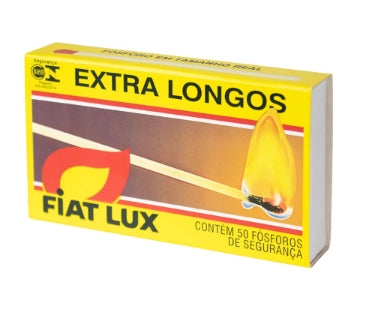 Fósforo de Segurança Fiat Lux Extra Longo 50UN