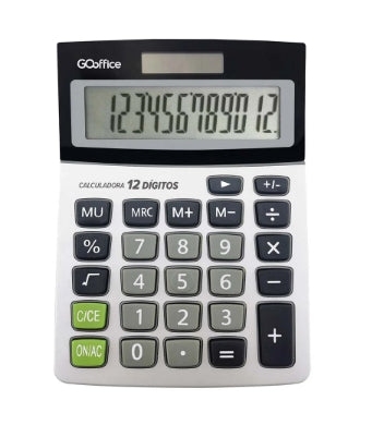 Calculadora de Mesa Go Office 12 dígitos