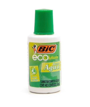 Líquido Corretivo Água Ecolutions 18ml Bic